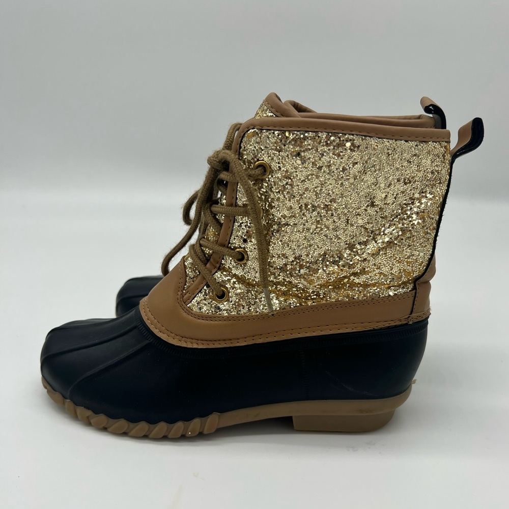 Etc! Gold/Navy Dutch Shoes